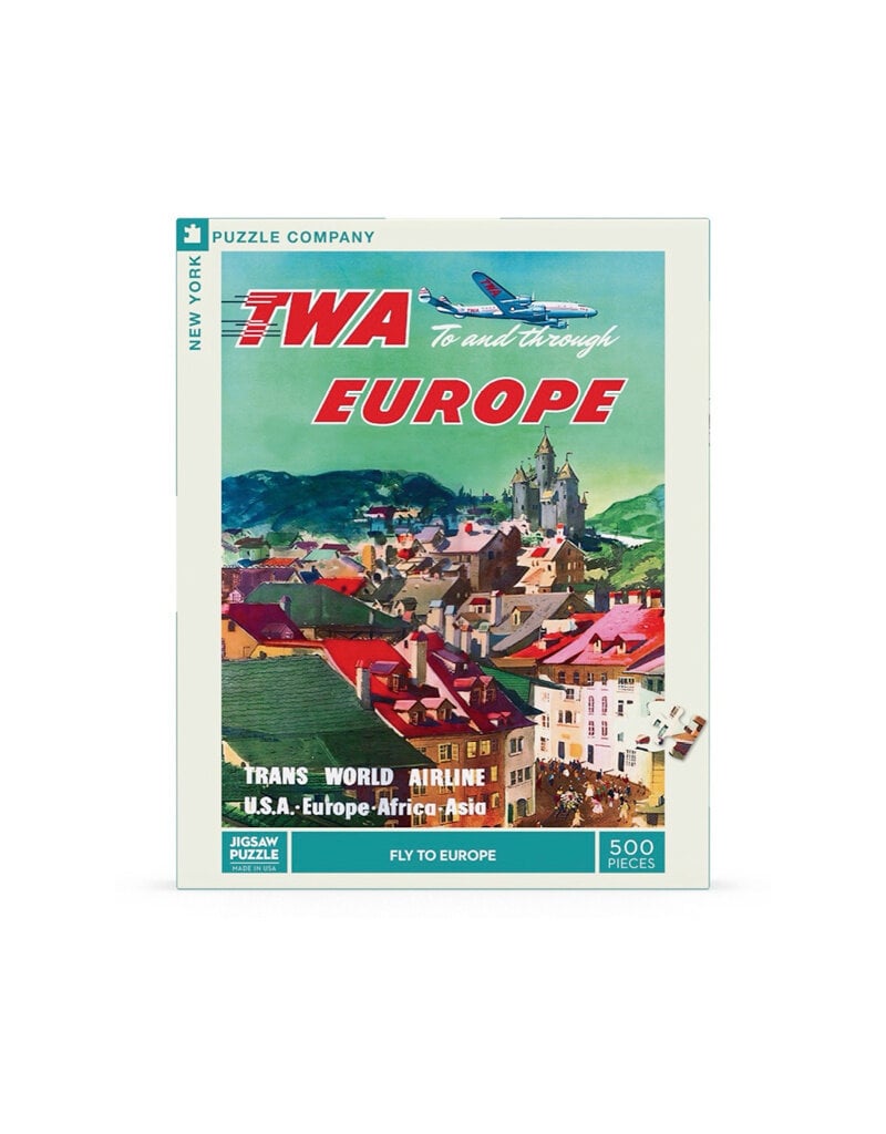 TWA Europe 500 Piece Puzzle