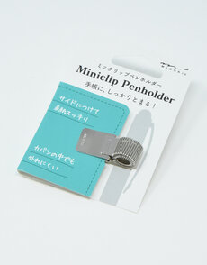 Miniclip Penholder Silver