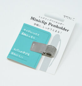 Miniclip Penholder Silver