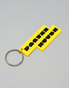 Poster House Logo Keychain Yellow