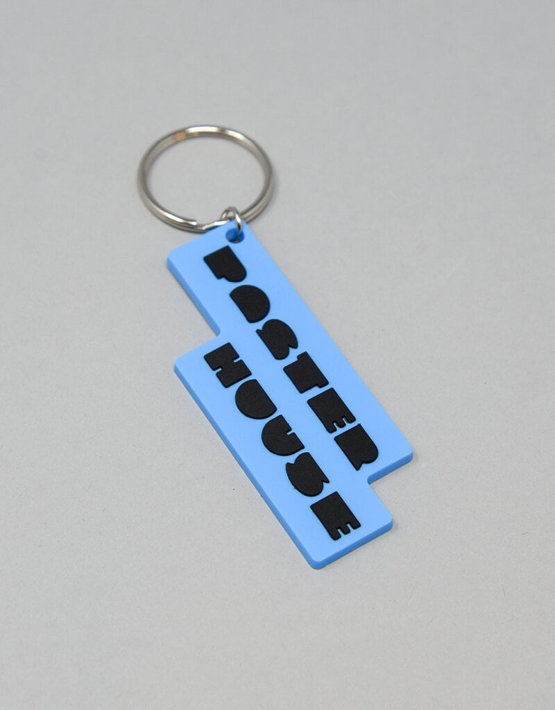 Poster House Logo Keychain Cyan