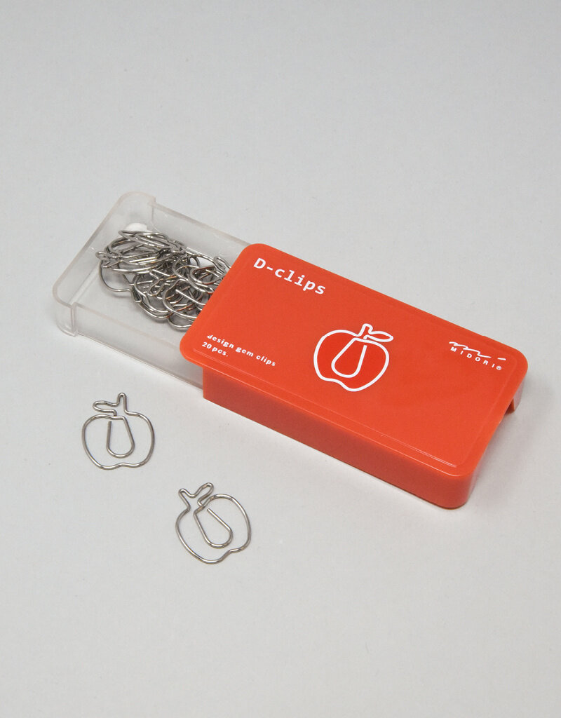 Apple Paper Clips