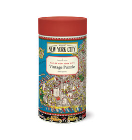 New York Map 1000 Piece Puzzle