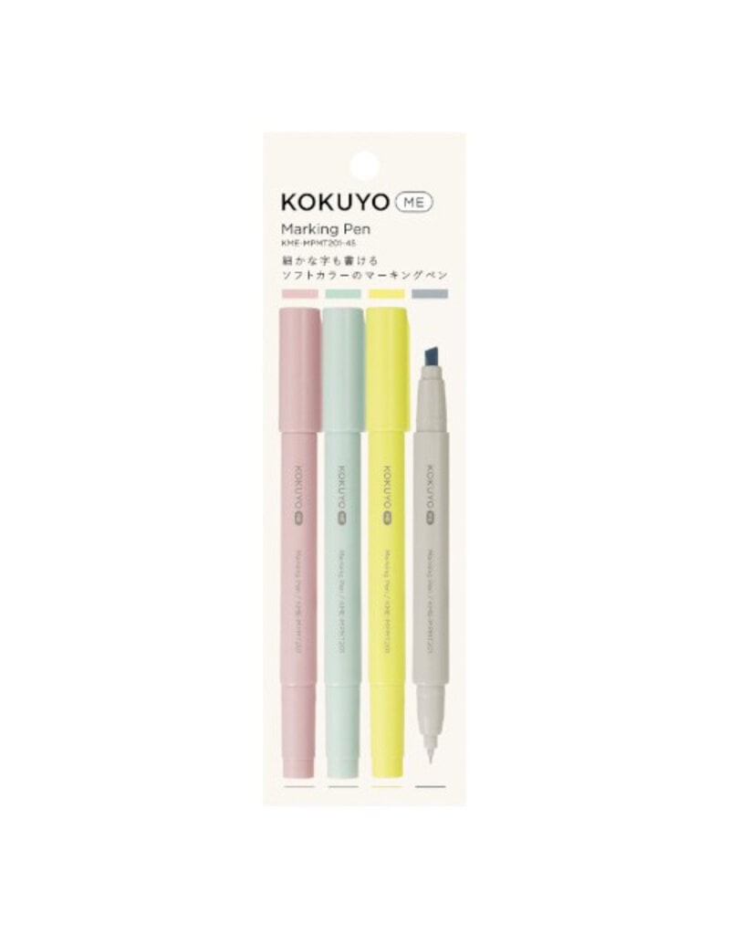 Kokuyo Double-Ended Pen Set Pastel