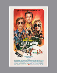 Once Upon a Time in Hollywood Print