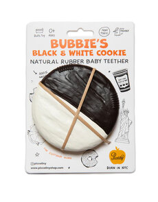 Bubbie's Black & White Cookie Teether