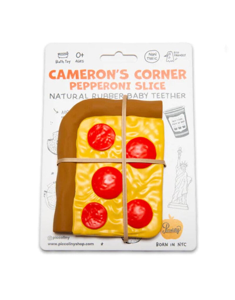 Cameron's Corner Pepperoni Pizza Slice Teether