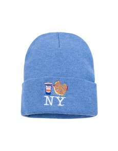 Coffee Bacon Egg and Cheese NY Knit Beanie