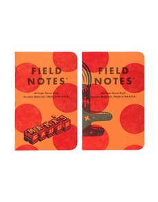 United States of Letterpress Field Notes Set A