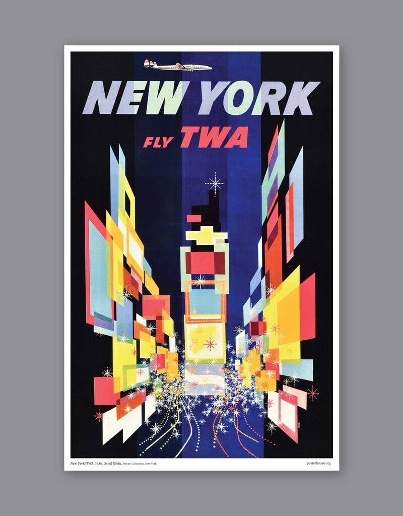 New York Fly TWA Print