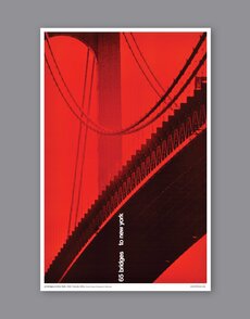 65 Bridges to New York Print