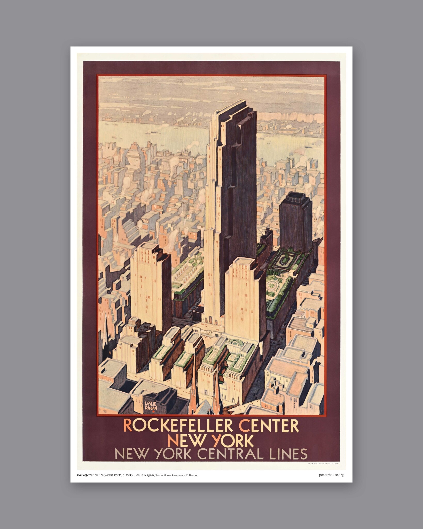 Rockefeller Center Print - Poster House Shop