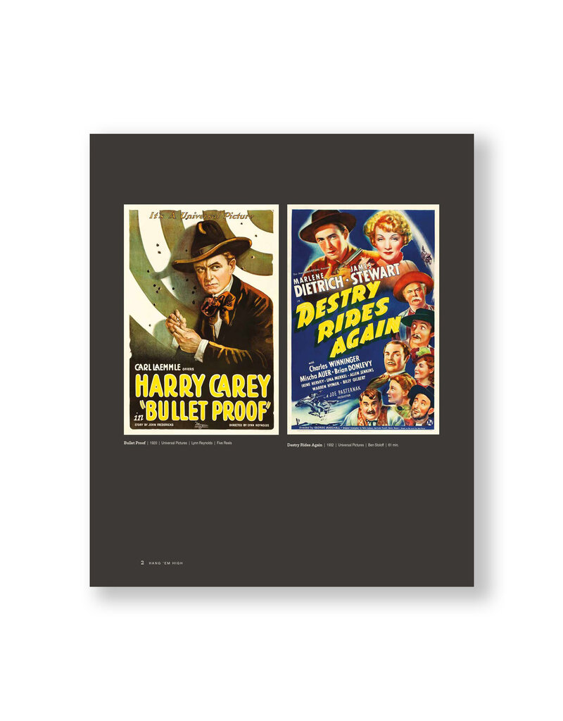 Hang 'Em High: 110 Years of Western Movie Posters, 1911–2020