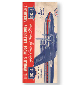 Airline of the Stars Ticket Bookmark