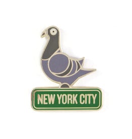 NYC Pigeon Enamel Pin