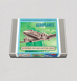 Vintage Airplane Posters Notecards