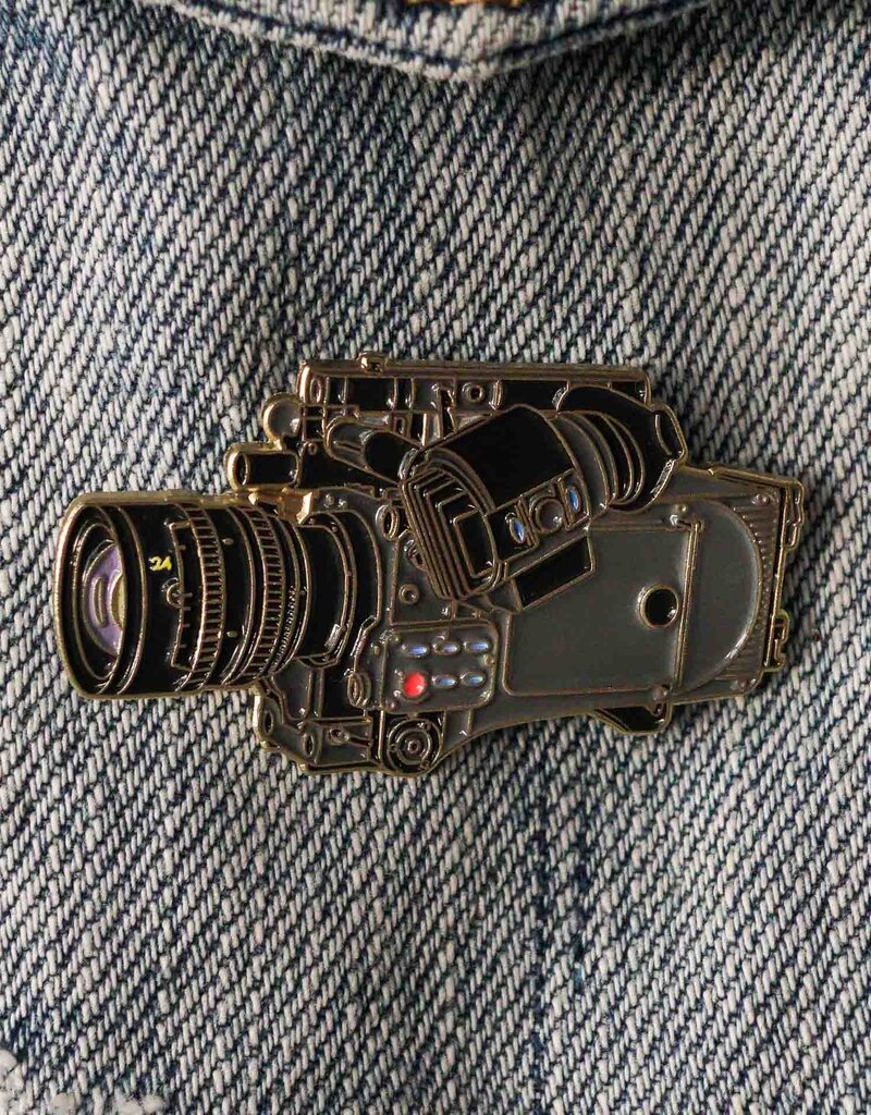 Cine Camera Enamel Pin