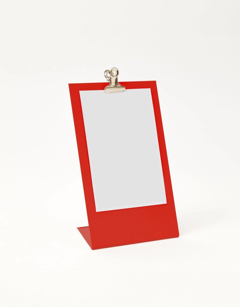 Clipboard Frame Red