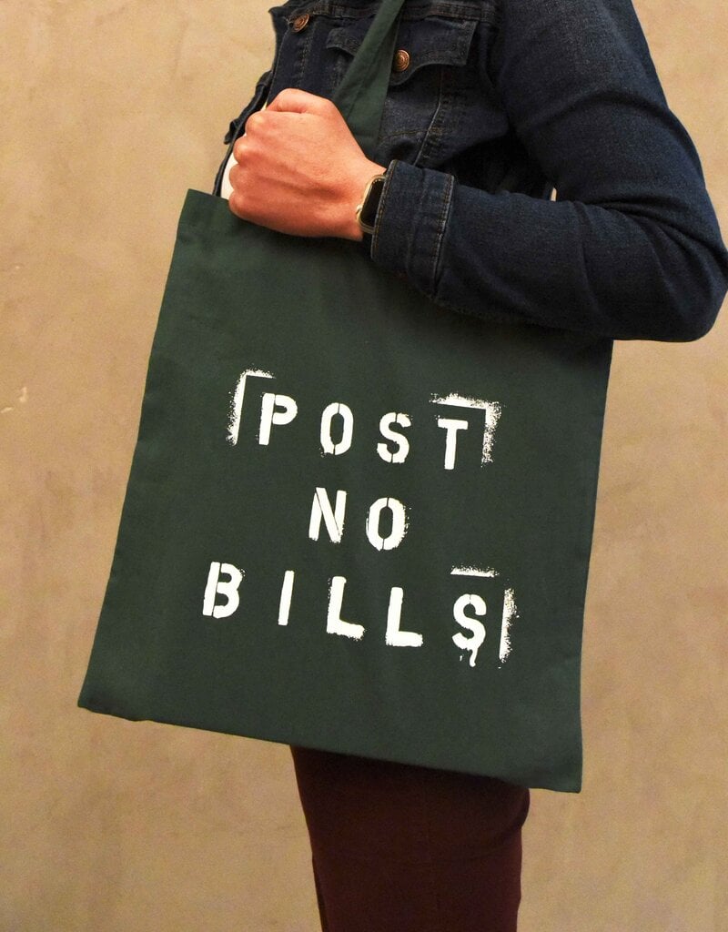 Post No Bills Tote Bag