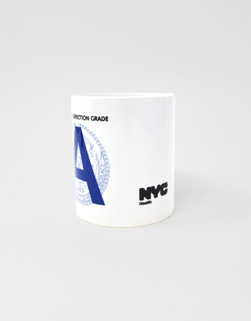 NYC Sanitary Inspection Grade A Mug
