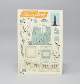 Build Your Own Statue of Liberty Postcard