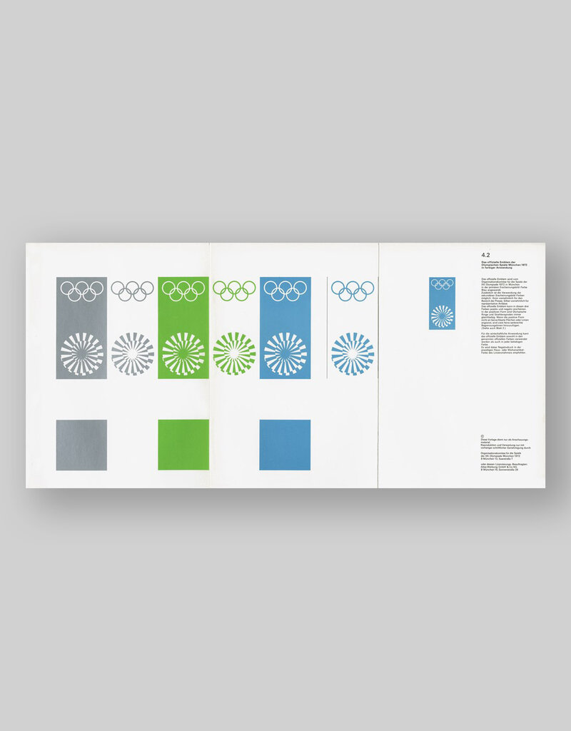 The Games of the XX Olympiad Munich 1972: Guidelines and Standards for the Visual Design