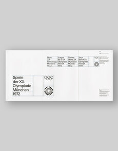 The Games of the XX Olympiad Munich 1972: Guidelines and Standards for the Visual Design