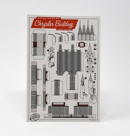 Build Your Own Chrysler Building Postcard