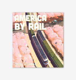 America by Rail 2025 Wall Calendar