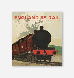 England by Rail 2025 Wall Calendar