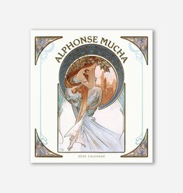 Alphonse Mucha 2025 Wall Calendar