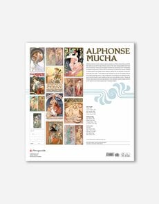 Alphonse Mucha 2025 Wall Calendar