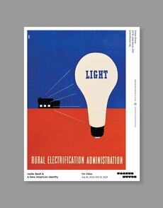 Lester Beall Exhibition Poster