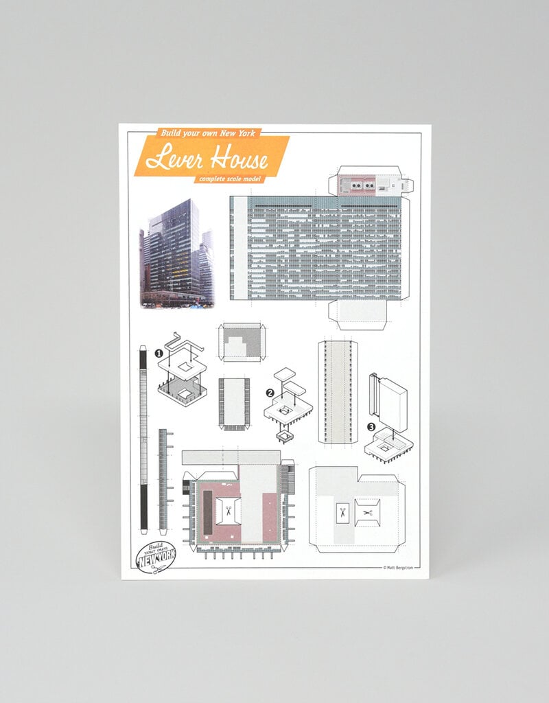 Build Your Own Lever House Postcard