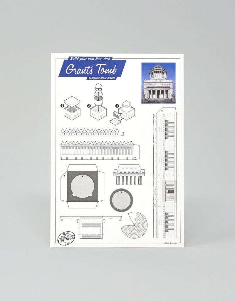 Build Your Own Grant's Tomb Postcard