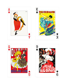 Cabarets Playing Cards