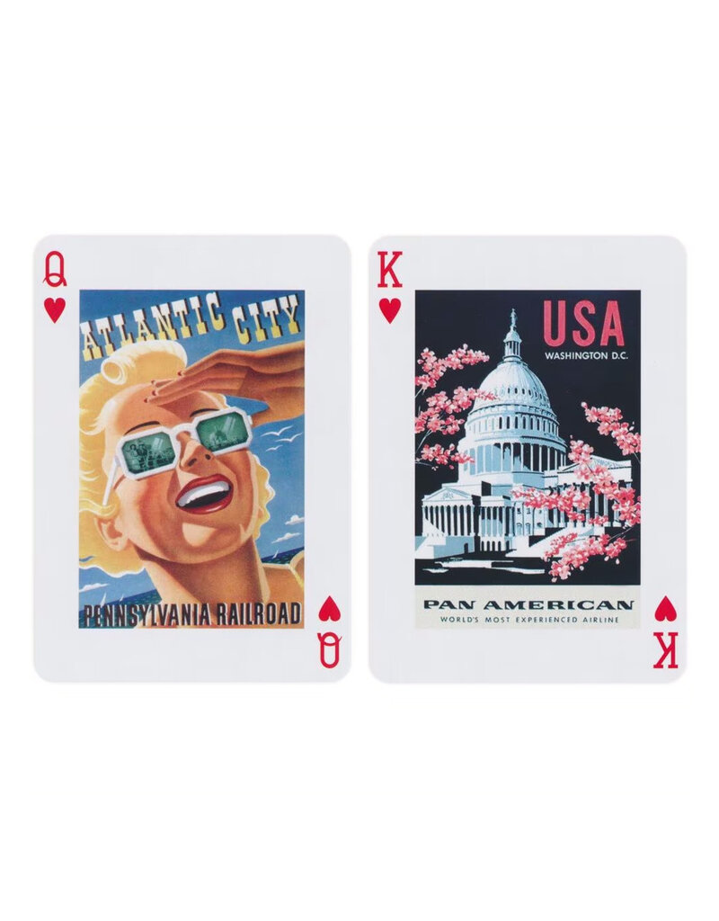 Travel USA Playing Cards