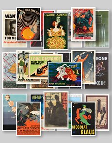 Poster House Collection Postcard Pack