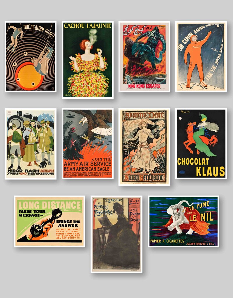 Poster House Collection Postcard Pack