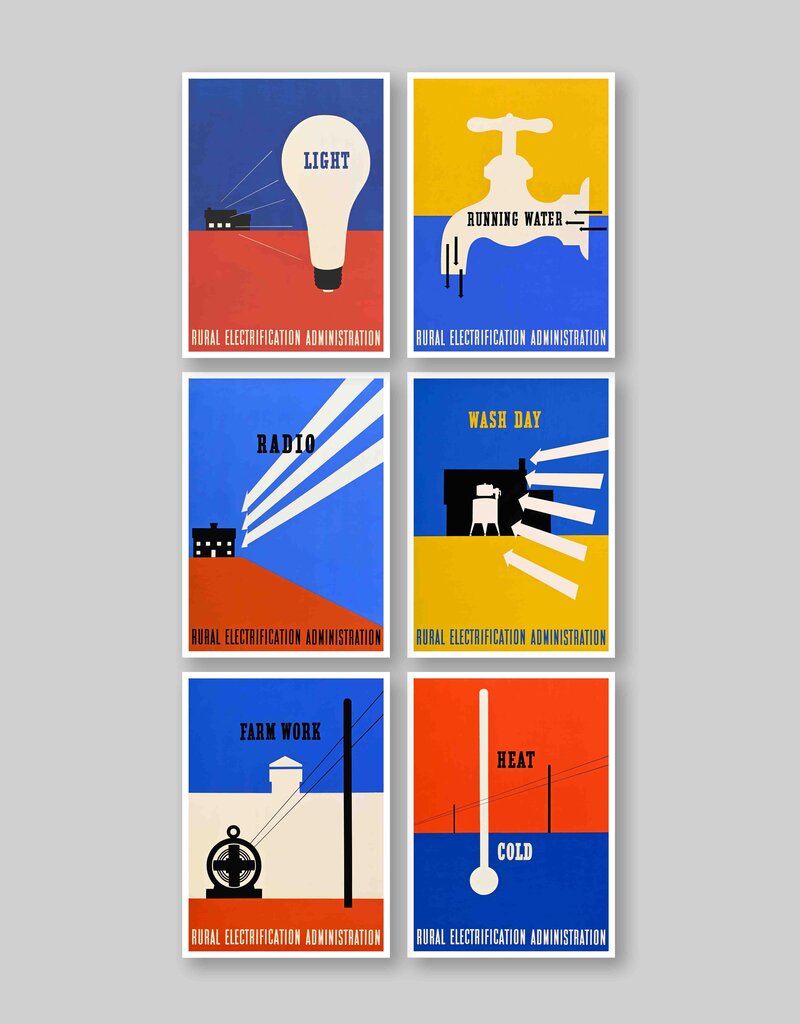 Lester Beall Postcard Pack