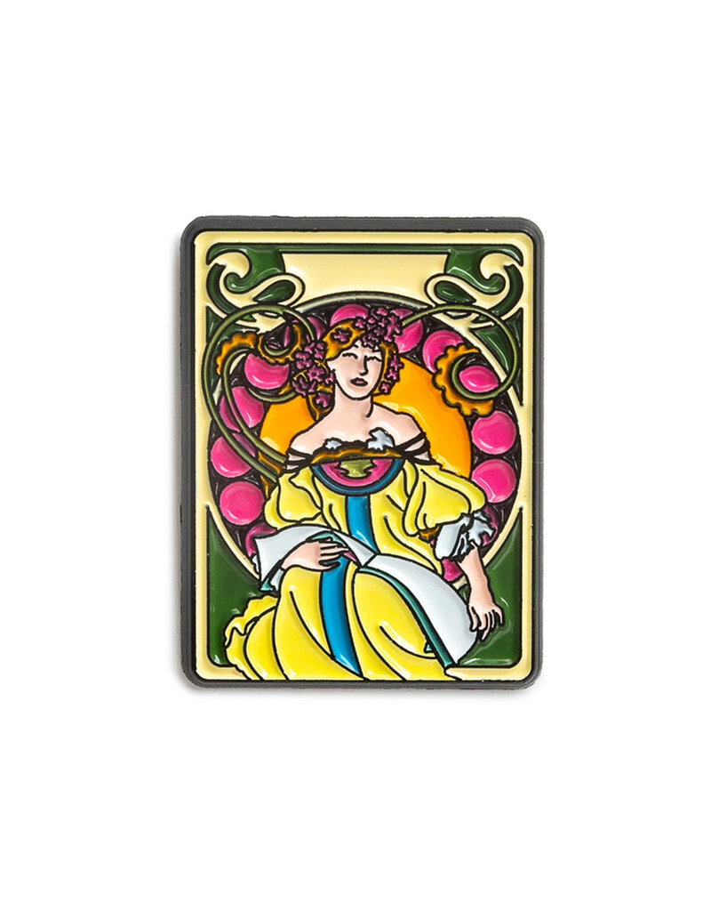 Mucha Daydream Pin