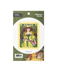 Mucha Daydream Vinyl Sticker