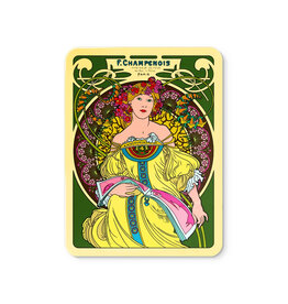 Mucha Daydream Vinyl Sticker