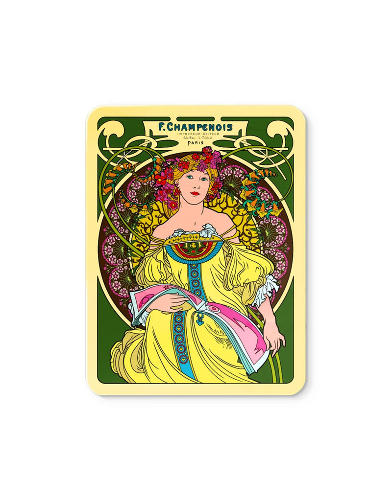 Mucha Daydream Vinyl Sticker