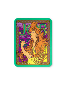 Mucha Job Vinyl Sticker