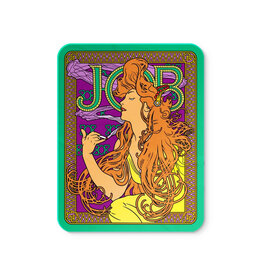 Mucha Job Vinyl Sticker