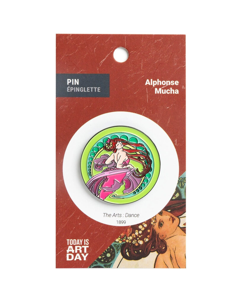 Mucha Dance Pin