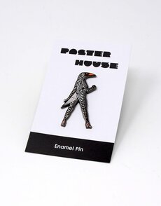 Firebird Enamel Pin