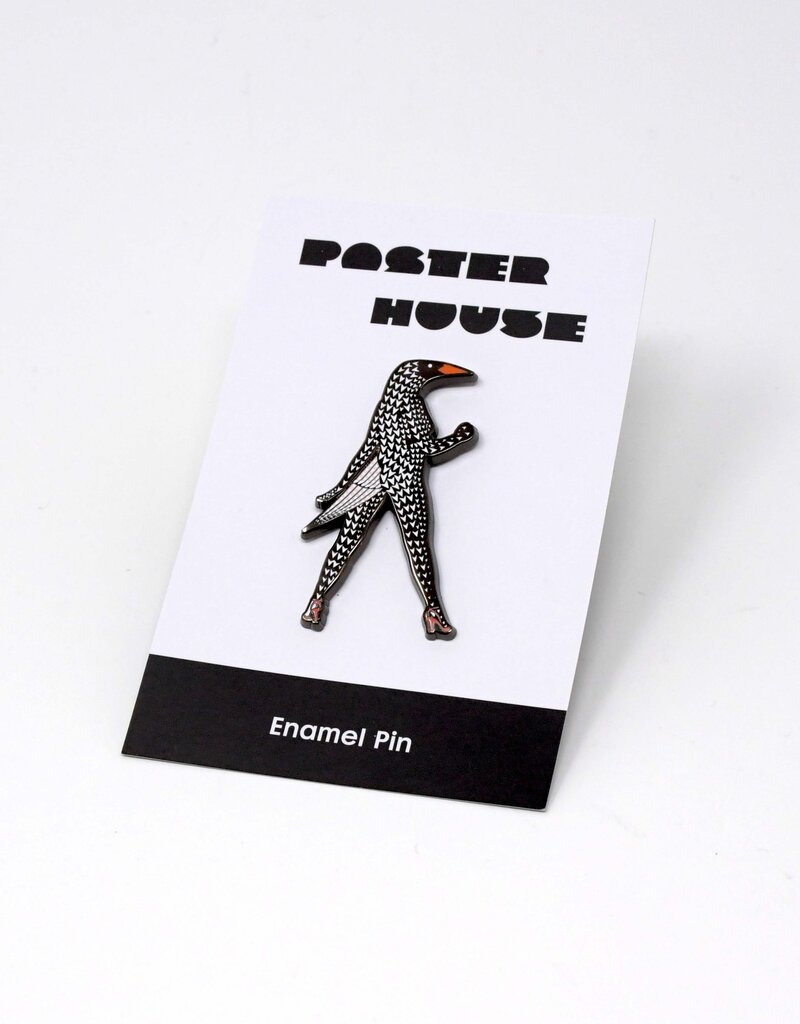Firebird Enamel Pin