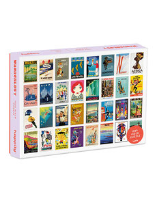 Wanderlust Travel Posters 1000 Piece Puzzle